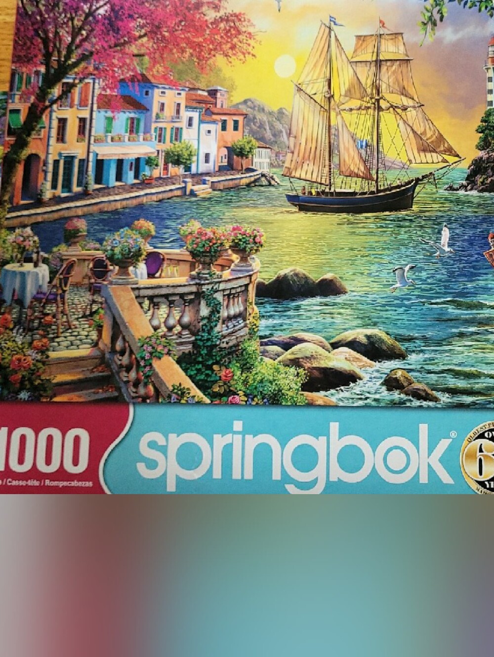 4 Springbok Puzzles - Colorful Scenic Collection - Picture 6 of 6
